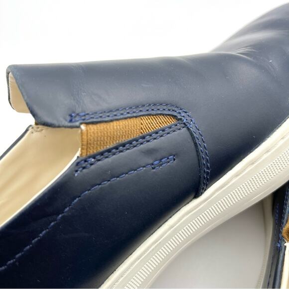 SOREL Caribou Waterproof Leather Navy Slip On Sneakers NM4207-406 - Men\'s Size 7 main image 9